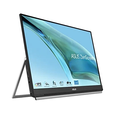 Asus ZenScreen MB249C 23.8" Full HD LED Monitor - 16:9 - Black - Image 1 of 4