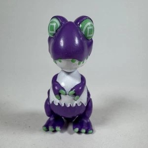 Figura de juguete Ryans World dinosaurio verde púrpura 2" juego simulado sorpresa misterio - Imagen 1 de 7