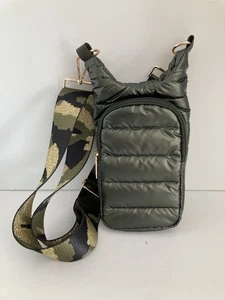 Wanderfull Hydrobag Puffer Trinkflasche Umhängetasche Grün Camouflage Riemen Neu ohne Etikett - Bild 1 von 11
