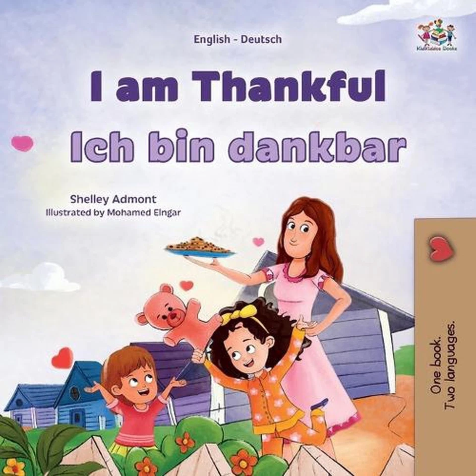 I am Thankful (English German Bilingual Children's Book) by Shelley Admont (Germ - Image 1 of 1