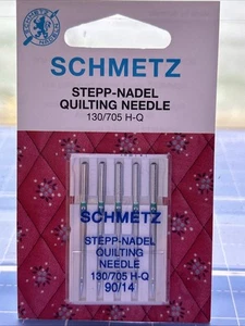 QUILTING Schmetz Sewing Machine Needles - Pack 5 Sewing Machine Needles 90/14 - Picture 1 of 4