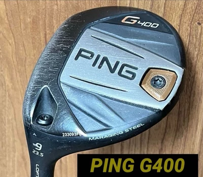 Lefty Ping G400 9W 23.5° Driver Head Only Left Handed With Headcover From Japan - Image 1 of 4