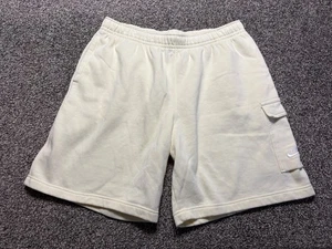 Nike Sportswear Club Cargo Shorts Herren XL elfenbeinfarben angerauter Rücken weiches Fleece CZ9956 - Bild 1 von 9