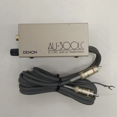 DENON AU-300LC | Step-Up Transformer for MC Cartridge – Used – Good Condition - Image 1 of 4