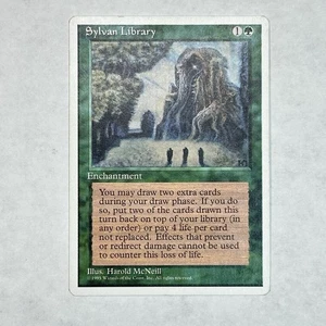 Sylvan Library - 4th Edition (4ED) - LP - MTG - Bild 1 von 10