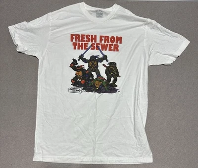 Teenage Mutant Ninja Turtles TMNT Fresh From The Sewer Shirt XL Brain Candy - Image 1 of 4