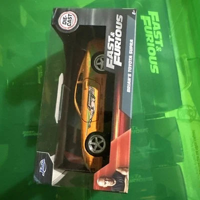JADA TOYS 2023 Fast & Furious Brian's Toyota Supra 1:32 NEW IN BOX - Image 1 of 4
