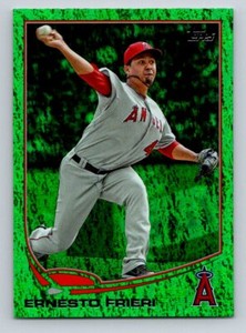 2013 Topps #349 Ernesto Frieri Emerald Foil NM