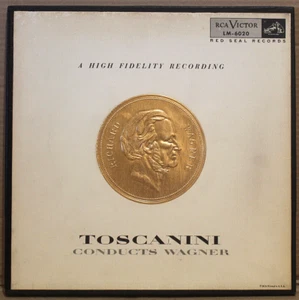 Toscanini Conducts Wagner LM-6020 box 2xlp vinyl 1954 with booklet - Picture 1 of 3
