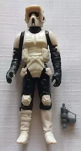 Vintage Star Wars Figure Biker Scout 1983 Hong Kong. - Picture 1 of 10