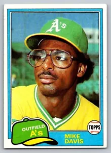1981 Topps - Mike Davis #364 (RC) - Picture 1 of 2