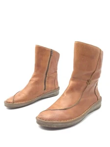 Pikolinos Spanish Design Botas De Cuero Marrón Para Mujer T.39 US.7 UK.5,5 - Imagen 1 de 5