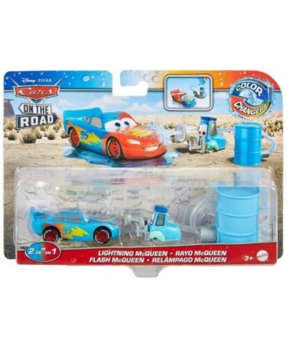 Disney Cars Toys Disney/Pixar Cars, Color Changers, Dinoco Lightning McQueen  (Green to Blue) Vehicle