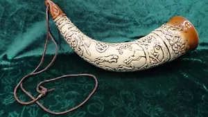 Cuerno de Chchulainn cuerno para beber ciervo perro caballo de caza muy bonito - Imagen 1 de 8