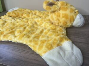 GUND Baby TUCKER Giraffe Comfy Cozy Blanket #320181 Plush Satin Lovey