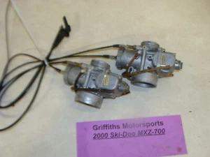 2000 SKI DOO MXZ 700 ZX chassis oem MIKUNI carb carburetors cable throttle - Picture 1 of 14