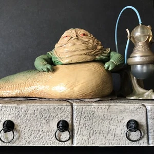 Star Wars ROTJ Jabba the Hutt Palace Room Throne Figure Hookah Walmart Exclusive - Picture 1 of 24
