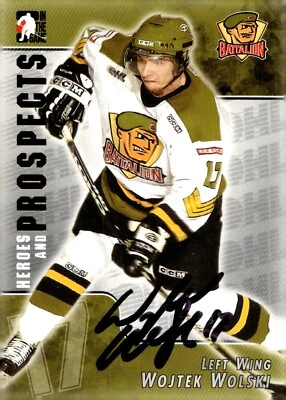 Wojtek Wolski - Signed 2004-05 In The Game Heroes And Prospects Card #110 - Image 1 of 2