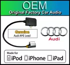 Audi RS6 iPhone 7 Bleikabel, Audi AMI Lightning Adapter, iPod iPad ORIGINAL AUDI