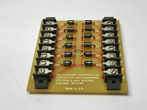 Hill Graham Controls CCT. Diag. & Assy. 301C063 Fab. Drg. 301C063 301C064 Conta - Bild 1 von 3