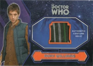 RORY WILLIAMS green striped shirt Costume Relic trading card- DOCTOR WHO 2015 - Picture 1 of 2