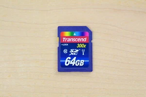 Tarjeta SD Transcend 300x 64 GB - Imagen 1 de 1