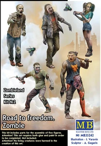 Master Box MB 1/35 35242 Zombie Road to Freedom (Zombieland Series) Kit.2 - Picture 1 of 2