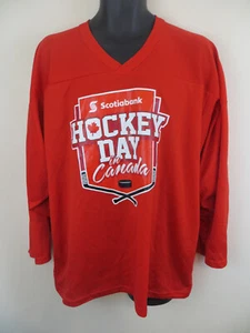 CCM Canada Hockey Day Ice Hockey Jersey Shirt Red Top Mens Medium M - Picture 1 of 5