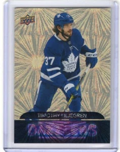 TIMOTHY LILJEGREN 2020-21 Upper Deck Series 2 DAZZLERS ORANGE #90 - MAPLE LEAFS - Picture 1 of 1