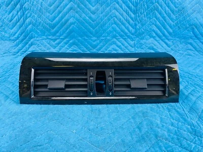 Rejilla de ventilación de aire fresco central delantera BMW 645Ci 650i M6 con bisel de madera OEM Foto 1 de 4