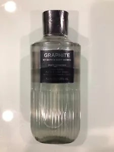 BATH & BODY WORKS GRAPHITE 3 IN 1 CAPELLI VISO CORPO LAVAGGIO UOMO 10 OZ - Foto 1 di 1