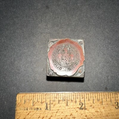 Printing Blocks “ University Of Maryland “ - Image 1 of 4