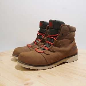 The North Face Womens Waterproof Hiking Boots Size 7.5 Brown Suede Lace Up Boot