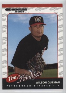 2001 Donruss The Rookies Baseball's Best Bronze Wilson Guzman #R21 Rookie RC