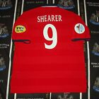 Vintage England Away Football Shirt Jersey 1999 2001 Alan Shearer Umbro Size XL