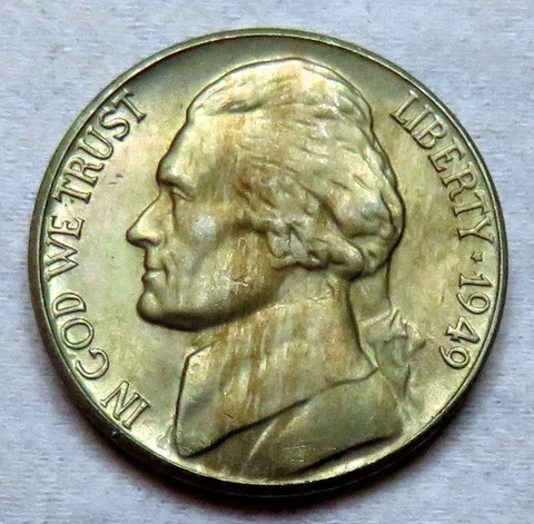 1949-D Jefferson Nickel__BU / MS Cover