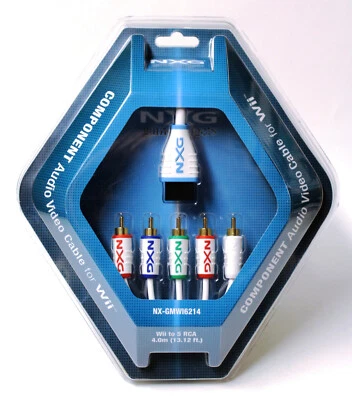 NXG Game Gadgets Component Audio Video Cable for Wii - Image 1 of 4