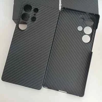 Real Carbon Fiber Case For Samsung Galaxy S25 Ultra Thin Matte Hard Armor Cover - Image 1 of 4