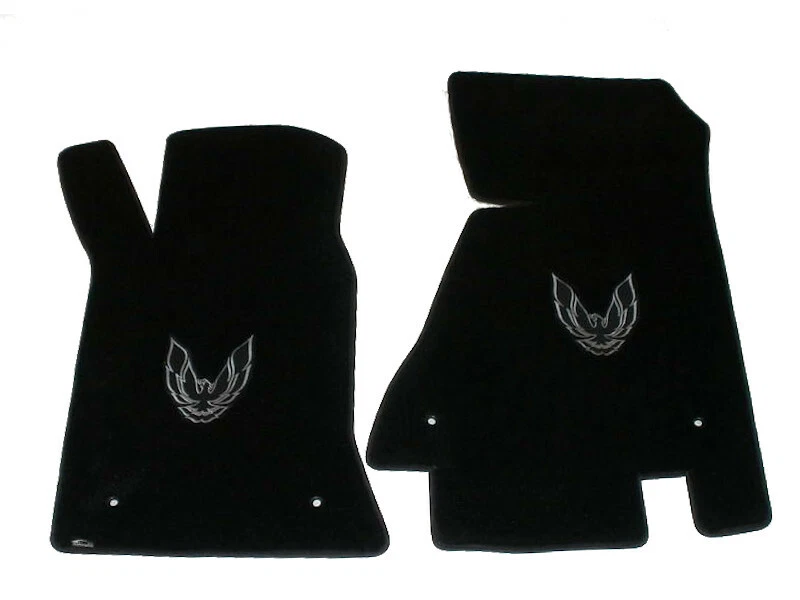 JUEGO DE ALFOMBRILLAS LLOYD Velourtex 4 piezas para Pontiac Firebird 1982 a 1992 *logotipo plateado Foto 1 de 4