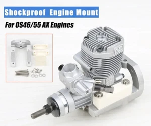 Shock Absorbing Metal Engine Mount Aircraft Model For Os 46ax 55ax Toys Parts - Picture 1 of 5