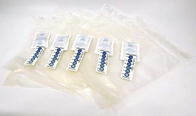 5 запечатываемых пакетов для хранения нити накаливания 3D-принтера индикатор влажности глина осушитель  - Изображение 1 из 3