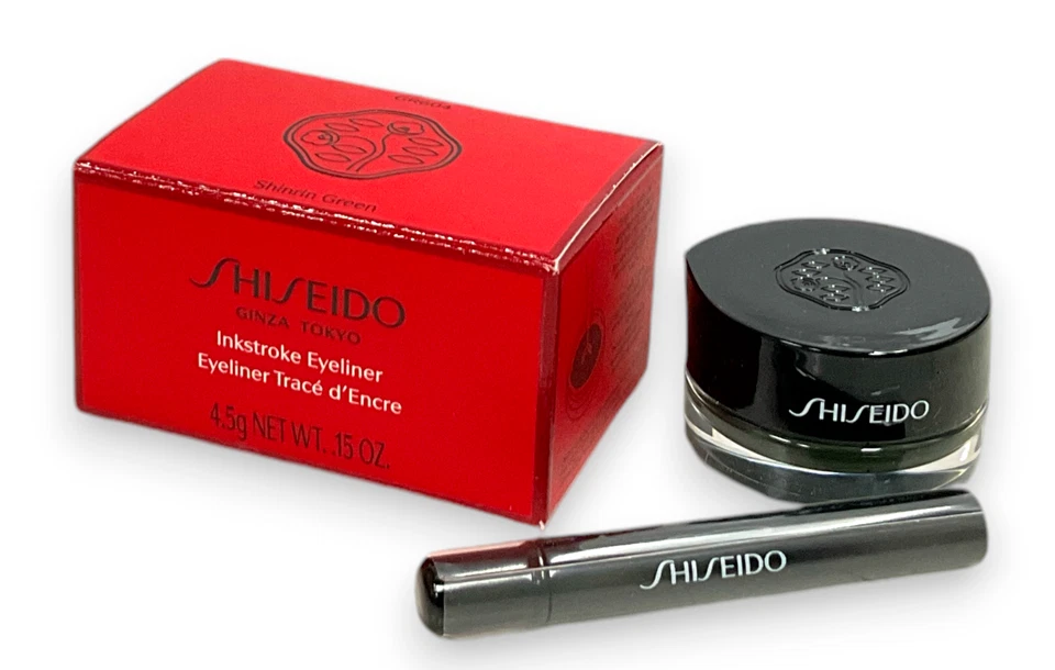 Shiseido Inkstroke GEL Eyeliner Gr604 Shinrin Green 4.5g