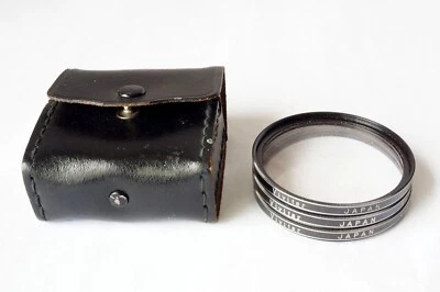 Hoya 55mm Close-Up Filter Set +1, +2, +3 with HOYA case, Made in JAPAN Unused - Image 1 of 4