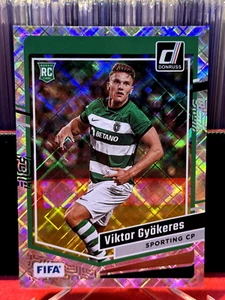 Viktor Gyokeres 2023-24 Panini Donruss FIFA Diamond Rookie RC Sporting Sweden - Picture 1 of 2