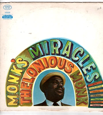 Thelonious Monk Lp * Monk's Miracles * Columbia Record Club DS-338 - Image 1 of 4