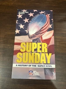 Super Sunday - A History of the Super Bowl (VHS) - Foto 1 di 2
