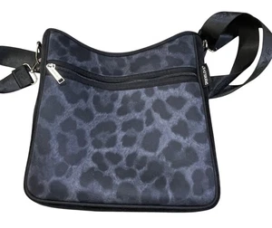 PreneLove Crossbody Bag Purse Animal Print Grey Black Square Travel Bag - Picture 1 of 6