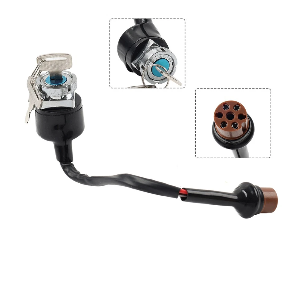 Interruptor de encendido conector redondo para Honda CA/CB/CL175 CB/CL/SL350 CB/CL450 CB750 Foto 1 de 4