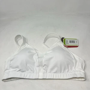 Moving Comfort Venus High Impact Sports Bra in white size M Medium A/B cup NWT - Picture 1 of 9