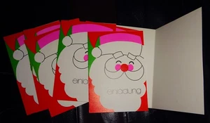 8 Einladungskarten Weihnachten! Klappkarten - Bild 1 von 1